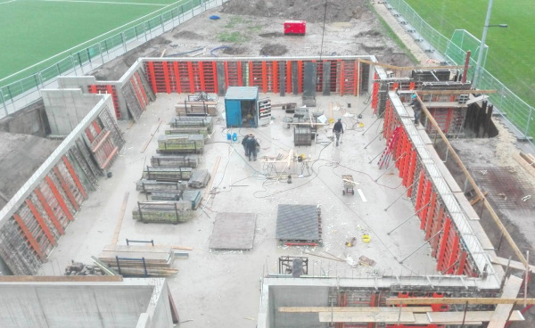 Nieuwbouw sportcomplex Leones