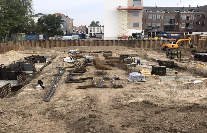 Betonwerkzaamheden parkeerkelder Boulevard Heuvelink