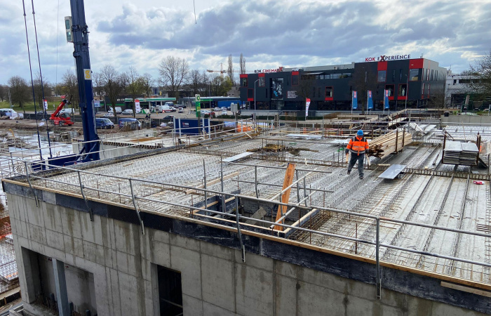 Parkeerkelder appartementengebouw